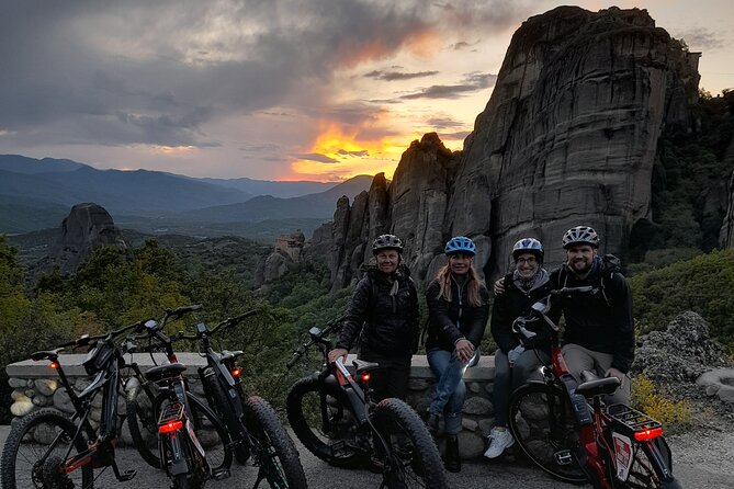 Sunset Meteora Tour on E-Bike - Sunset at the Meteora Sunset Theater