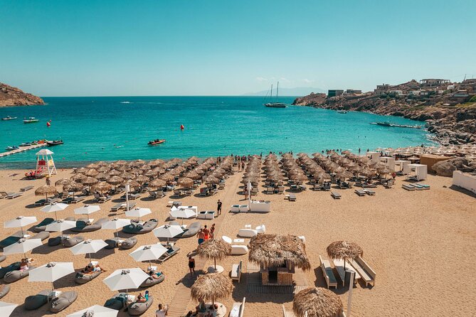 Super Paradise Beach Mykonos Seaside Sunbed (3rd & 4th row) - Who Gets the Best Value Here?
