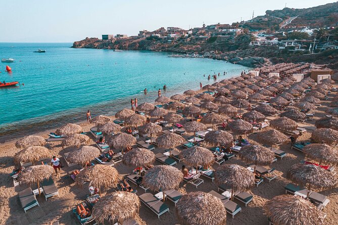 Super Paradise Beach Mykonos Seaside Sunbed (3rd & 4th row) - The Third and Fourth Rows: What You Are Actually Buying