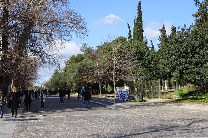 Super Saver Combo: Morning Acropolis, Museum and Afternoon Sounio - Plaka, Lysicrates Monument, and the road to the Acropolis