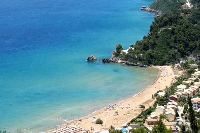 The Amazing Glyfada Beach - The ride from Corfu Port to Glyfada