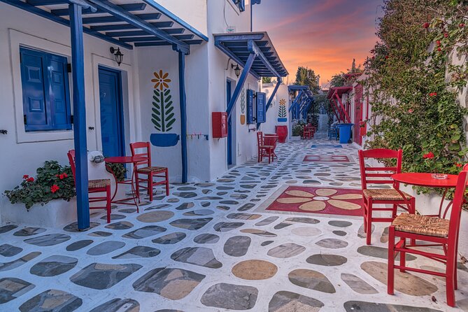 The Best Mykonos Small-Group Shore Excursion for Cruise Ships - Walking into Mykonos Town