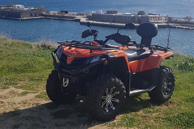THE ORIGINAL Rent an ATV/QUAD 450cc and explore mykonos on wheels - Why an ATV works so well on Mykonos