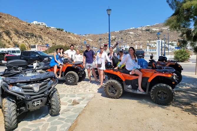 THE ORIGINAL Rent an ATV/QUAD 450cc and explore mykonos on wheels - Getting comfortable with the 450cc ATV