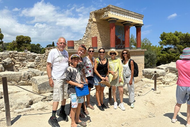 The Palace of Knossos with Skip-the-Line Ticket - Meeting your guide at the main entrance