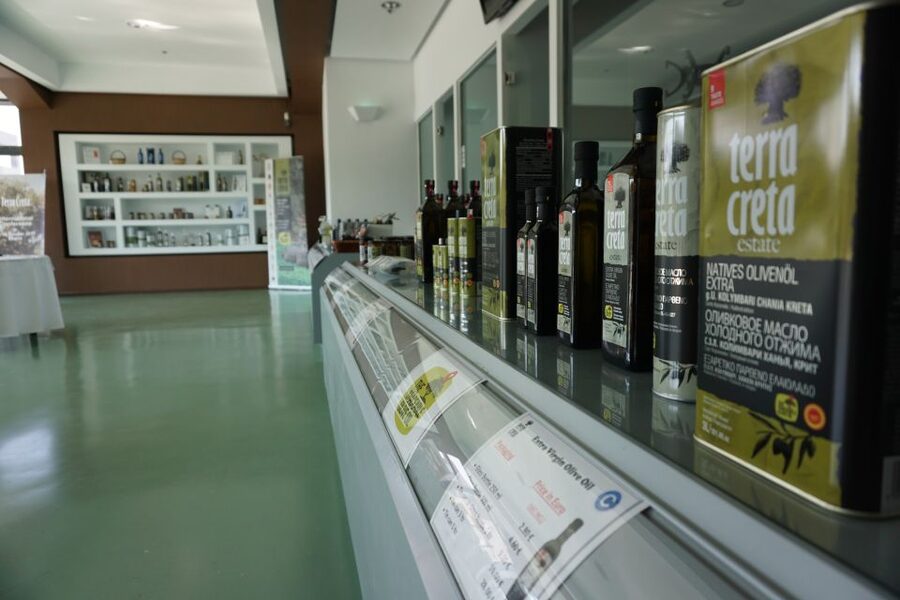 The Terra Creta Olive Oil Experience Tour - The factory shop and what you can take home