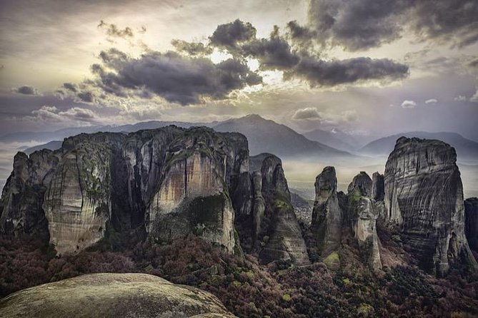 Thermopylae, Meteora and Delphi Private Full Day Tour - Meteora, where monasteries cling to stone towers
