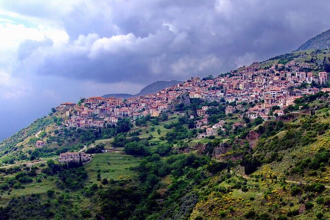 Thermopylae, Meteora and Delphi Private Full Day Tour - Delphi beneath Mount Parnassus