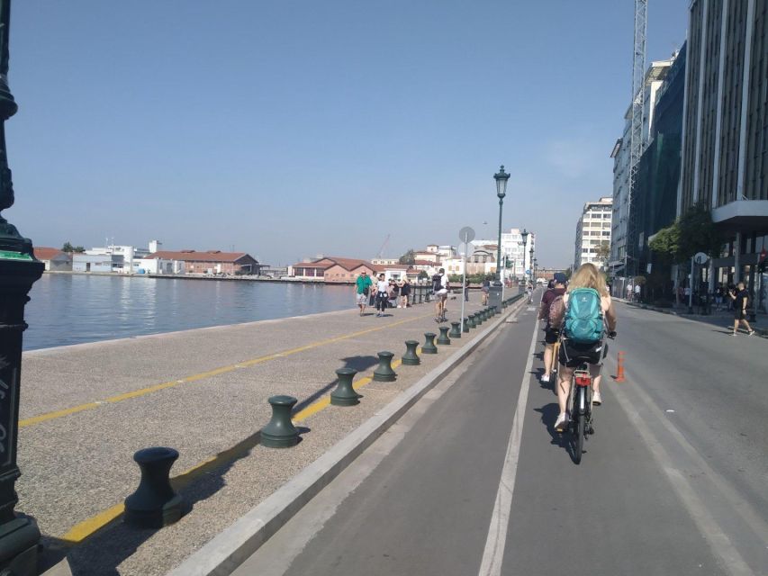 Thessaloniki: e-Bike Tour - Alexander the Great Statue and the Umbrellas