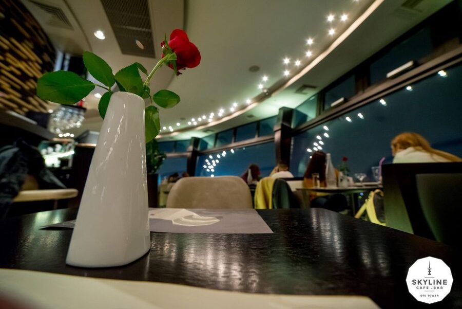Thessaloniki: OTE Tower Rotating Experience with Light Meal - The three included food and drink choices