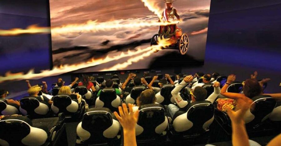 Throne of Helios: The History of Rhodes in 9D Experience - A fast introduction to Rhodes in the old St. George cinema