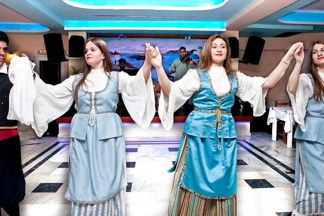 Traditional Greek Night live Music & Dinner Show in Santorini - Group size, comfort, and what to expect physically