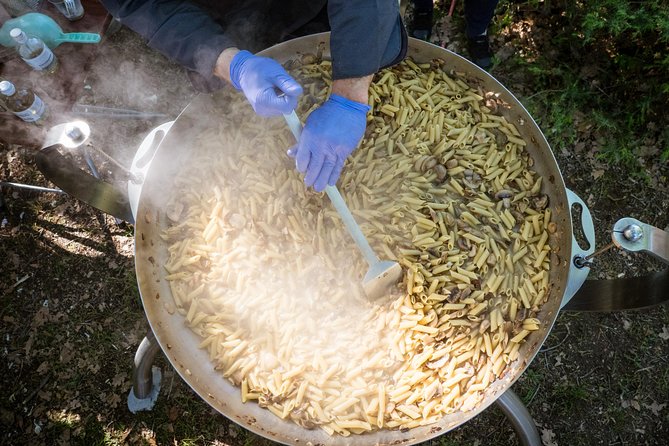 Truffle Hunting at Meteora - Watching the chef turn truffles into pasta