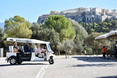 Tuk Tuk Athens Complete City Center Tour – 100% Electric (3 hour)