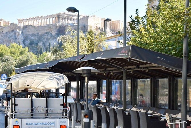 TukTuk Athens Private Evening / Afternoon Complete Tour - City Center & Old Town - Plaka by tuk-tuk, with time for a snack