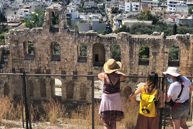 Visit of the Acropolis with an official guide in Spanish - The Odeon of Herod Atticus