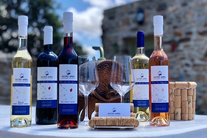 Wine Tasting and Tour in Saint Anna Winery in Naxos - Key points to know before you book