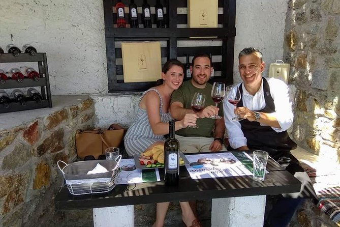 Wine Tasting Tour at a traditional farm in Mykonos - Local food on the tasting table