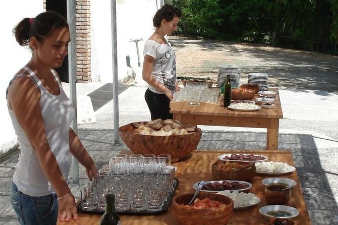 Winery tour with Wine and Olive tasting in Corfu - Two estate wines, with white and rosé often on the table
