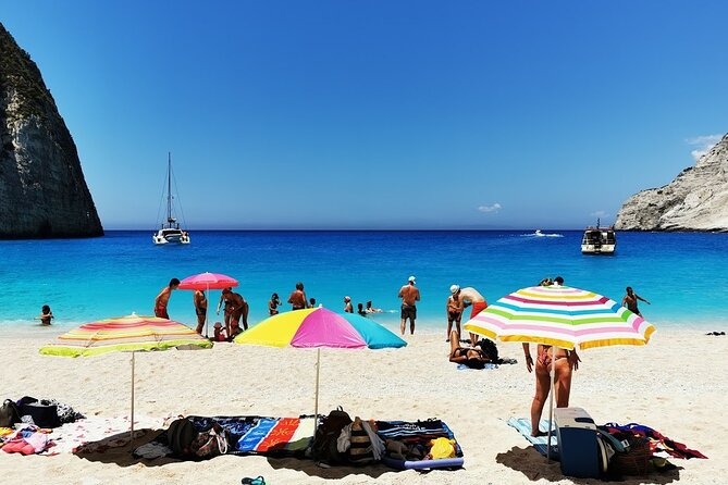 Zakynthos All Day Tour Shipwreck beach, view point-Blue Caves - The boat trip: Shipwreck Beach, coves, and Blue Caves