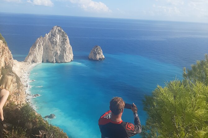 Zakynthos Half Day swimming tour to Turtle island and keri caves - Shared boat, smaller group, or private trip