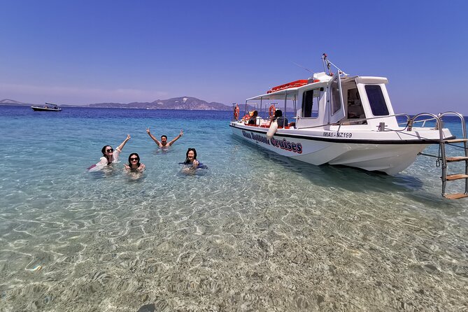 Zakynthos Half Day Tour to the Turtle Island, Cameo & Keri Caves - The shape of the day, from hotel pickup to the sea