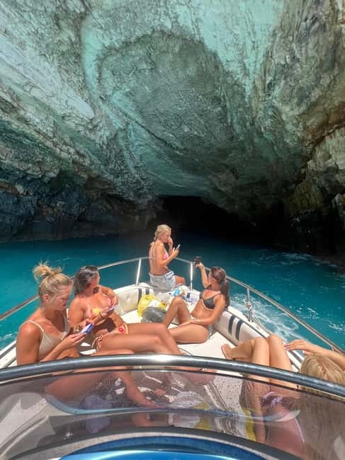Zakynthos: Laganas Bay, Myzithres & Turtles Speedboat Tour - Laganas Bay and the marine park