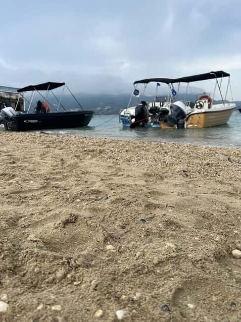 Zakynthos: Laganas Bay, Myzithres & Turtles Speedboat Tour - From your hotel to Agios Sostis Harbor