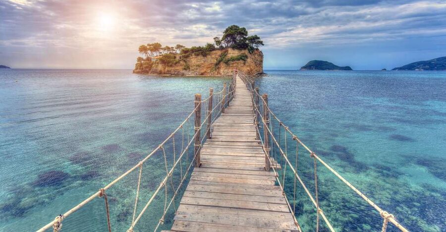 Zakynthos: Marathonisi, Cameo Island and Keri Caves Tour - Turtle spotting around the National Marine Park