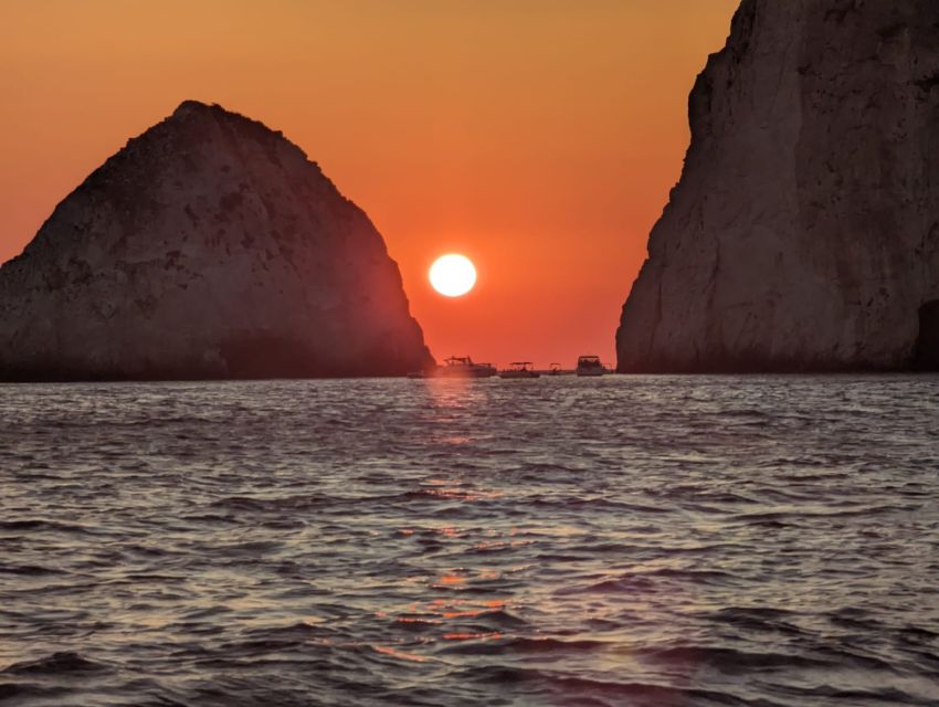 Zakynthos: Mizithres Sunset Cruise with Swimming & Turtles - Two swim stops in clear water