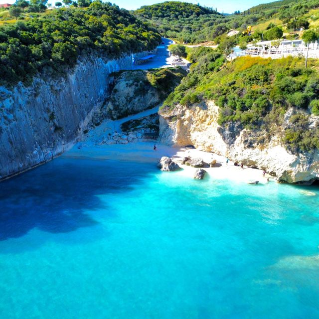 Zakynthos: Private Shipwreck & Blue Caves Tour by Land & Sea - Shipwreck Beach is best from the cliff first
