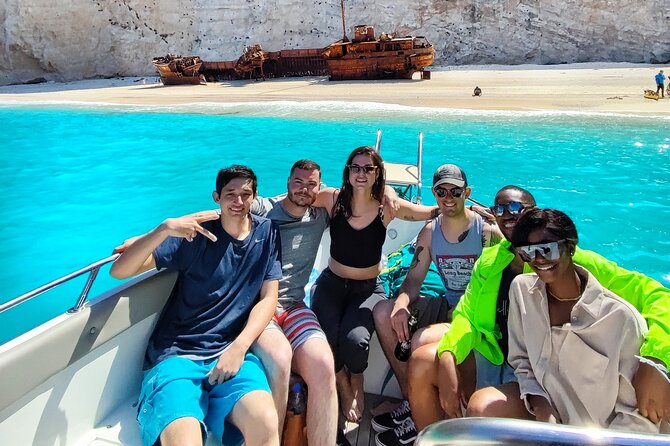 Zakynthos Private Tour to Navagio Shipwreck by Land and Sea - The Blue Caves and unnamed swimming spots