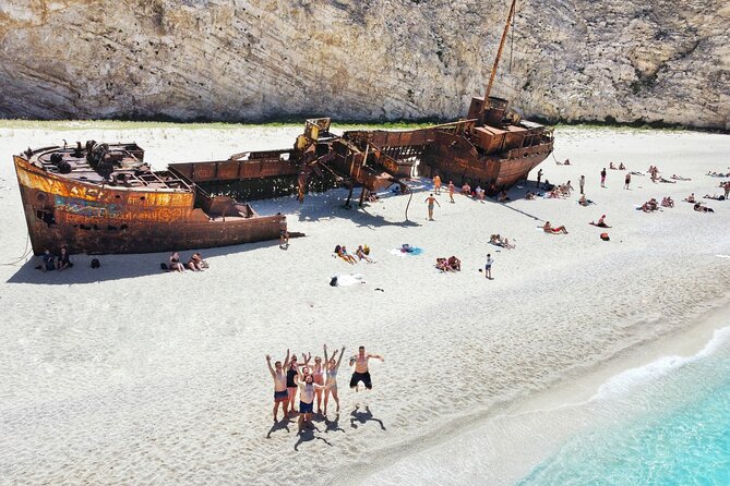 Zakynthos Private Tour to Navagio Shipwreck by Land and Sea - The Navagio cliff viewpoint