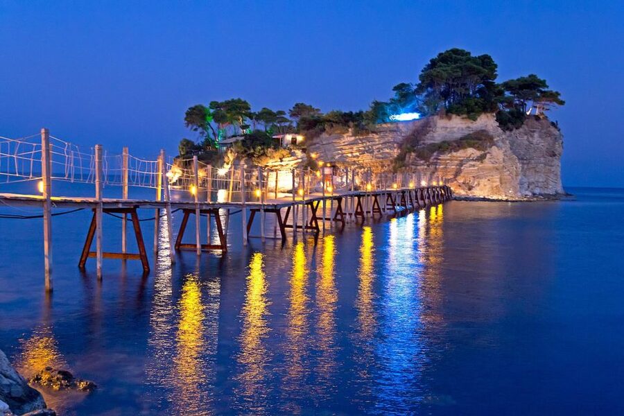 Zakynthos: Romantic Sunset Tour to Mizithres and Agalas Cave - Agalas sunset: the relaxed finish