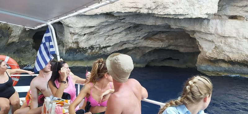Zakynthos: Shipwreck Beach, Viewpoint, Blue Caves Day Tour - Therianos Family Farm closes the day with local products