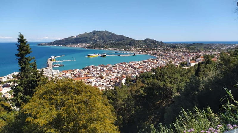 Zakynthos: Shipwreck Beach, Viewpoint, Blue Caves Day Tour - Lunch in Anafonitria brings the day back to land