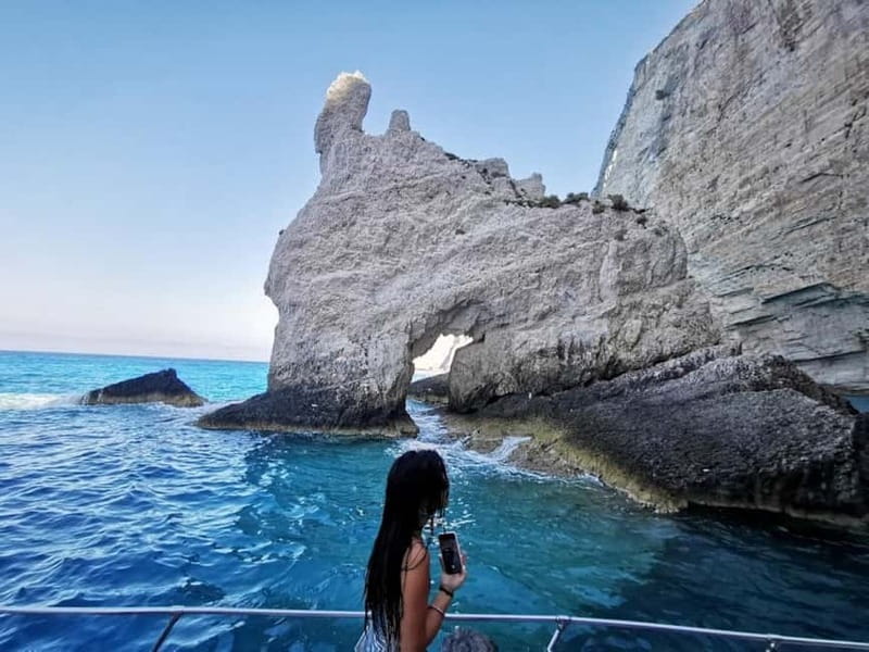 Zakynthos: Shipwreck Beach, Viewpoint, Blue Caves Day Tour - Xigia Sulfur Beach offers a short natural spa stop