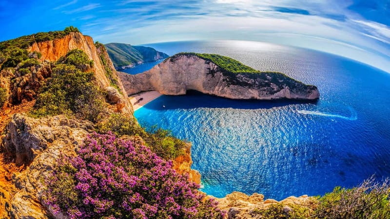 Zakynthos: Shipwreck Beach, Viewpoint, Blue Caves Day Tour - Bochali Hill gives you the island at a glance