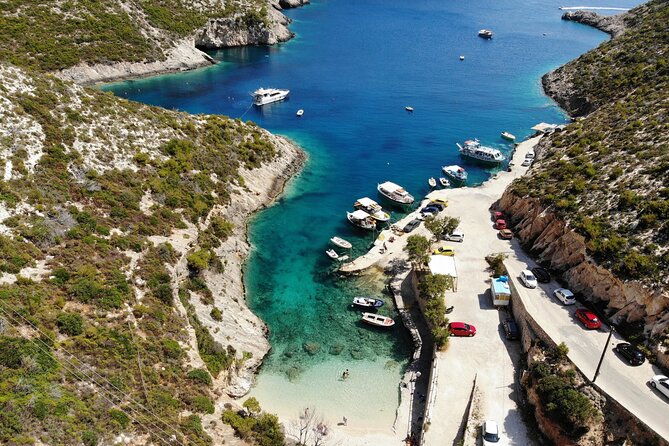 Zakynthos Shipwreck Beach with Blue Caves Land and Sea Tour - Caves and swim stops are the most memorable part