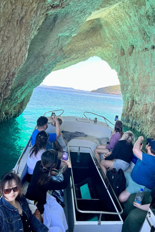 Zakynthos: Shipwreck Beach with Blue Caves Land & Sea Tour - White Beach is the day’s best swimming stop