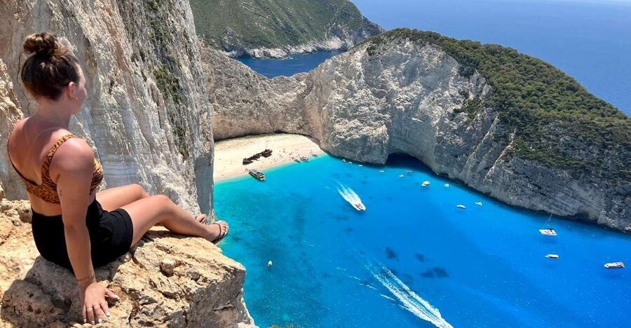 Zakynthos: Shipwreck Beach with Blue Caves Land & Sea Tour - Mountain villages add a more local side