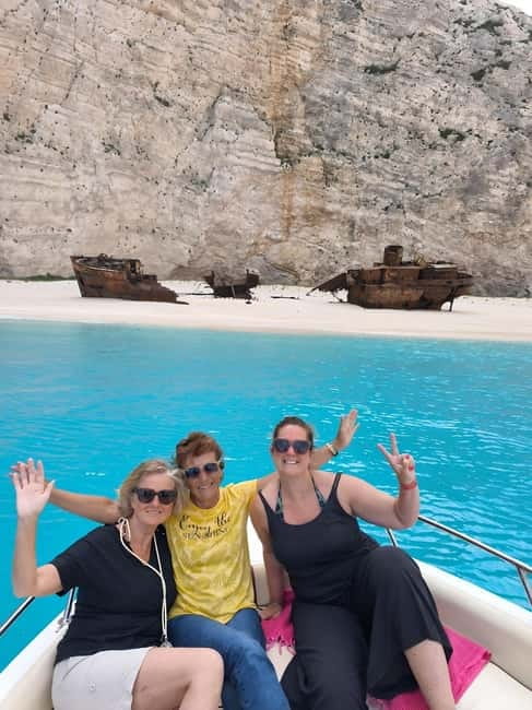 Zakynthos: Shipwreck & Caves Private Boat Tour with Skipper - Blue Caves, Dolphins Cave, and Livaritos Caves