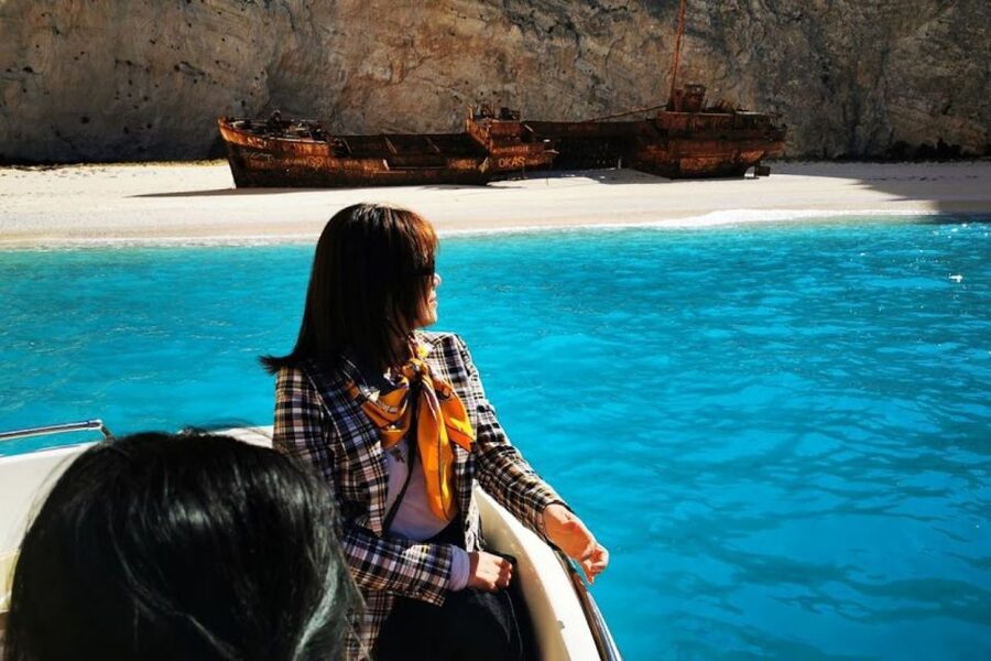 Zakynthos Small Group Tour Shipwreck & Blue Caves Land & Sea - Key points before you book
