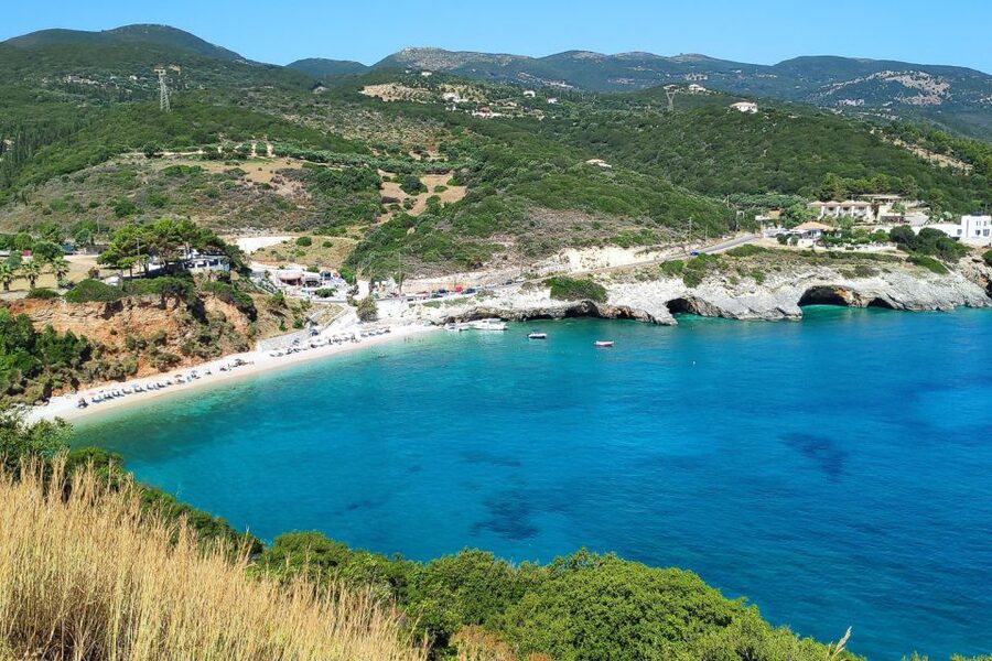 Zakynthos Small Group Tour Shipwreck & Blue Caves Land & Sea - Exo Chora connects the tour to Zakynthos olive culture