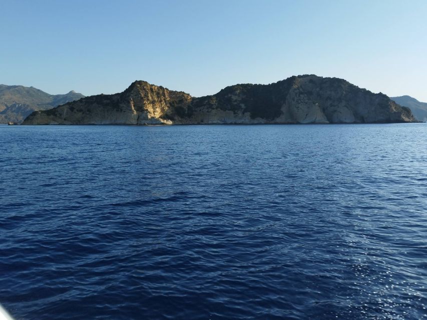 Zakynthos: Turtle Island and Caves Private Boat Trip - Mizithres Rocks and the southern coast