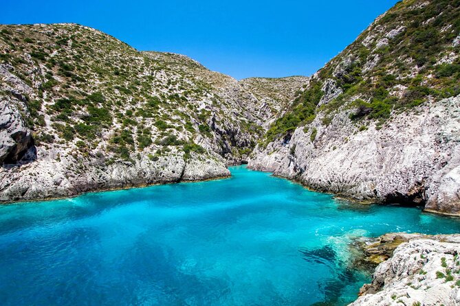 Zakynthos West Coast Tour and Navagio Bay - Heart Cave and Poseidon’s Face finish the route