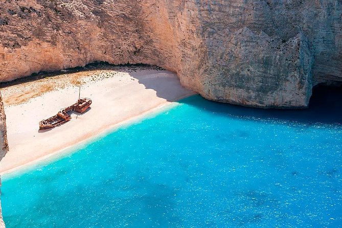 Zante Cruise to Blue Caves & Shipwreck Beach Photo stop - The 9:00 am start at Poros Old Port