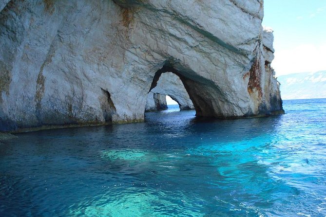 Zante Cruise to Blue Caves & Shipwreck Beach Photo stop - Alykanas or Agios Nikolaos for lunch and a short break