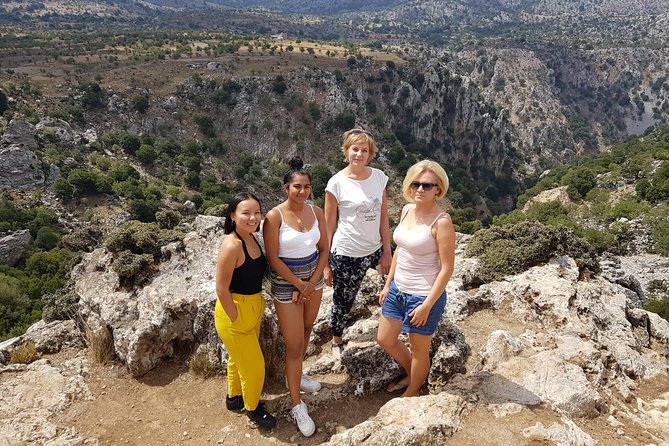 Zeus Cave, Lassithi Plateau, Olive Oil Factory, Kritza, Pottery - The climb to Dikteon Cave, home of the Zeus myth